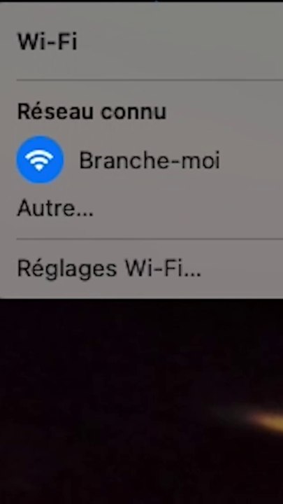 Partage de Connexion - nom de réseau - Orange