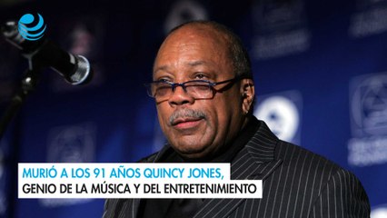 Murió a los 91 años Quincy Jones, genio de la música y del entretenimiento