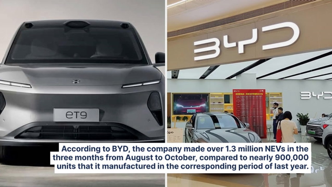 Tesla Rival BYD Hired Over 200K Employees In 3 Months To Speed Up EV Production
