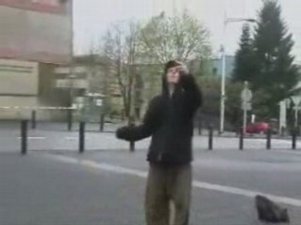 semaine des arts: Cracheur de feu  et bolas