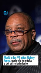 Murió a los 91 años Quincy Jones, genio de la música y del entretenimiento