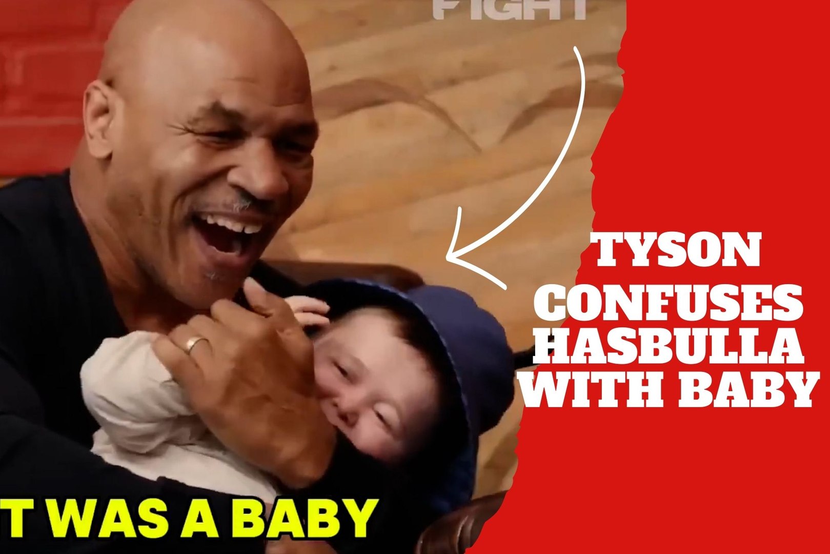 Mike Tyson admits he thought Hasbulla was a baby when he first met him