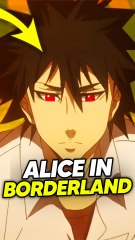 Un anime ALICE IN BORDERLAND ?