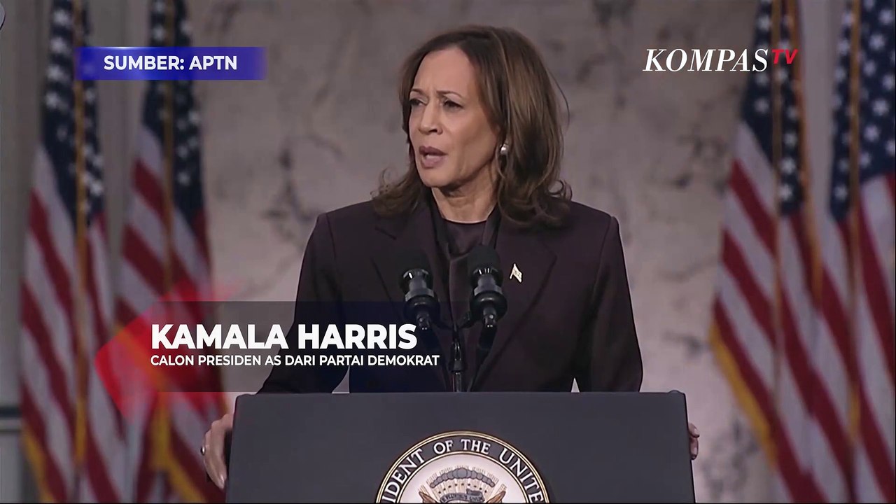 Kamala Harris Akui Kalah dari Donald Trump di Pilpres, Janji Bantu Masa Transisi
