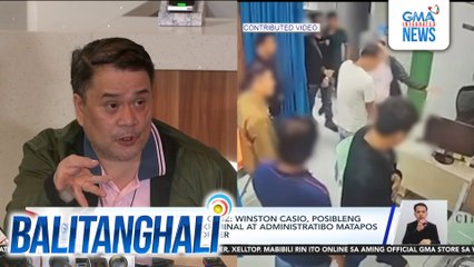 PAOCC Exec. Director Cruz - Winston Casio, posibleng maharap sa kasong kriminal at administratibo matapos manampal ng BPO worker | Balitanghali
