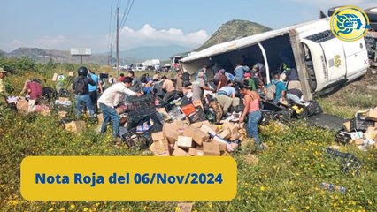 Breves Policiacas del 06 de Noviembre
