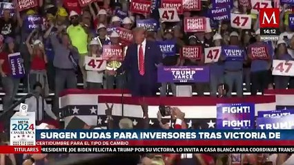 Triunfo de Donald Trump en las elecciones de Estados Unidos genera dudas a los inversores