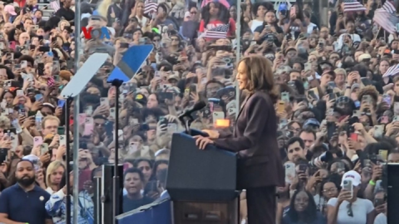 Pidato Konsesi Kamala Harris di Depan Pendukungnya,  Akui Kemenangan Donald Trump di Pilpres AS