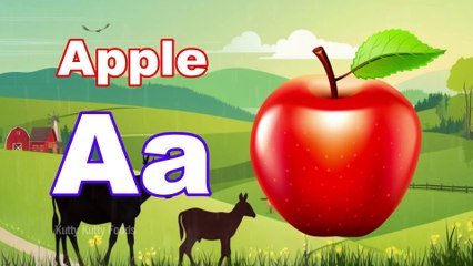 English learn | A for apple | abcd | phonics song | b for ball c for cat | abcd song