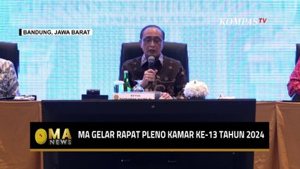 Ketua Mahkamah Agung RI Sunarto Buka Rapat Pleno Kamar ke-13 Tahun 2024 - MA NEWS