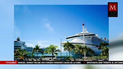 Entrada de viajeros vía crucero a México crece un 6.8% durante 2024