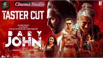 Baby John - Taster Cut | Atlee | Varun Dhawan, Keerthy Suresh, Wamiqa G, Jackie Shroff | 25th Dec | Cinema Studio