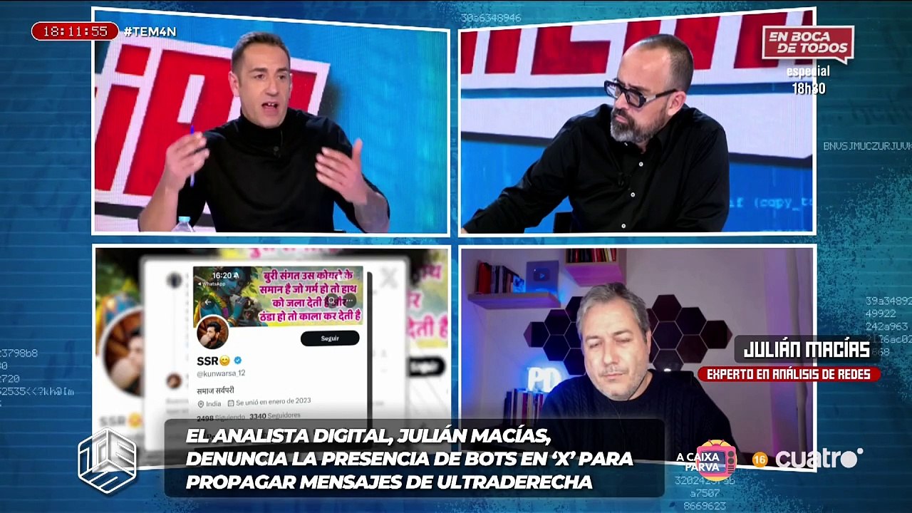 Julián Macías de Pandemia Digital en Todo Es Mentira (Bulos en X) [4/11/2024]