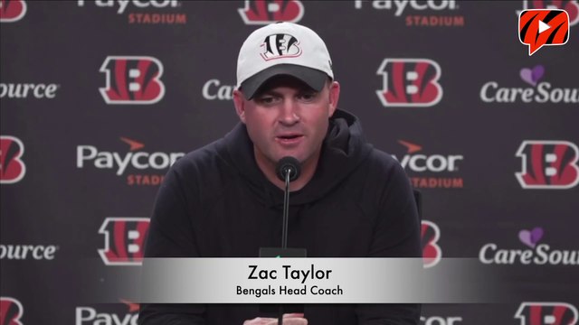 Cincinnati Bengals Head Coach Zac Taylor on Injuries, Matchup With Baltimore Ravens