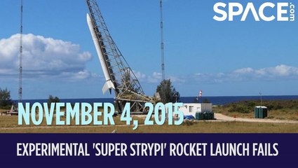 OTD in Space: Failed Launch of the Experimental 'Super Strypi' Rocket on November 4, 2015 🚀