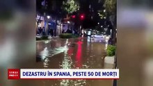 Românii din regiunea Valencia sunt îngroziți de inundații