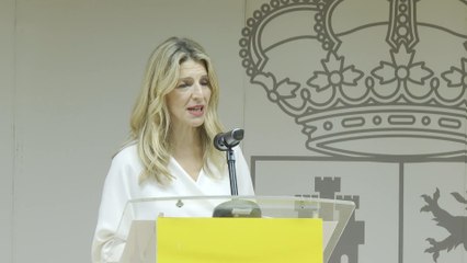 Yolanda Díaz anuncia un "escudo laboral": las principales medidas