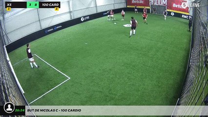 But de Nicolas C - 100 Cardio