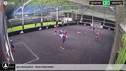 But de Ramzi G - Team Paris Nord