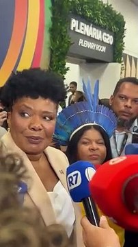 G20 em Salvador: Margareth Menezes comenta destaque da Bahia no cenário internacional