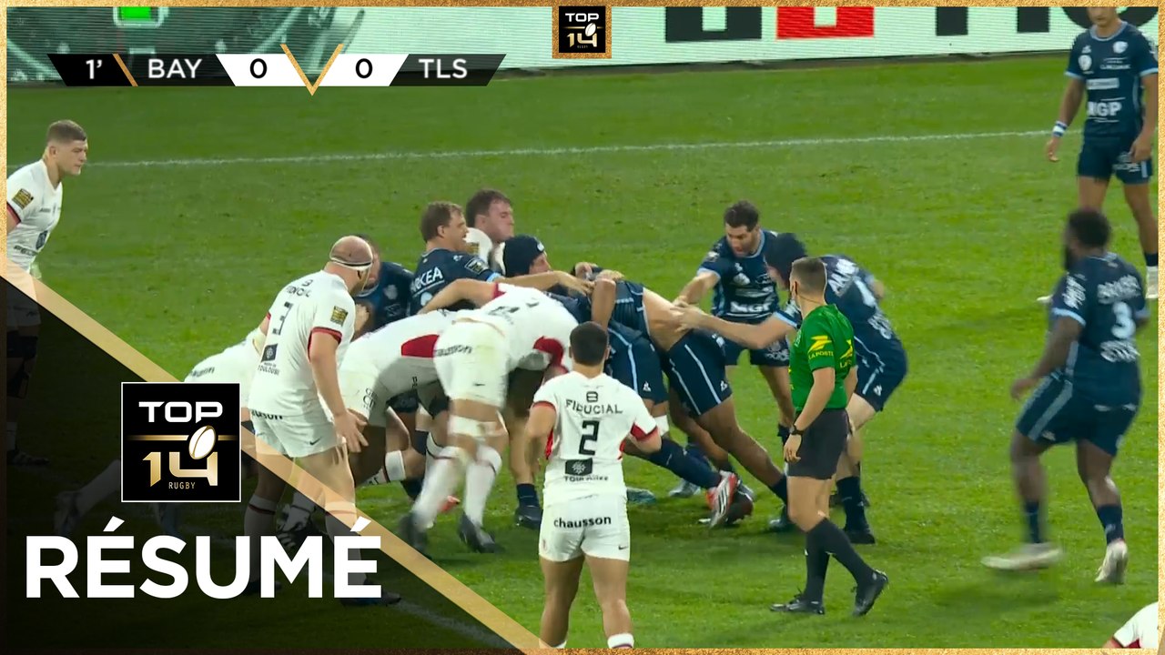 TOP 14 Saison 2024-2025 J09 - Résumé Aviron Bayonnais - Stade Toulousain