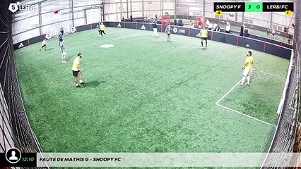 Faute de Mathis G - Snoopy Fc