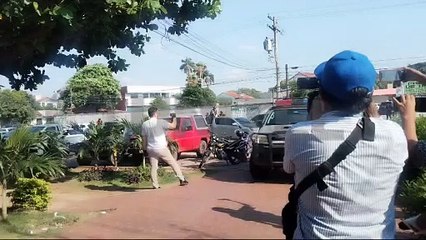 Primer grupo de aprehendidos en el desbloqueo en Mairana ya está en la Felcc de Santa Cruz