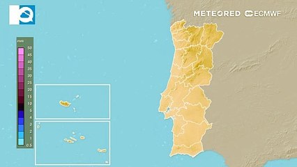 Próximos dias com precipitação mais intensa, sobretudo no norte litoral e na região da Beira Baixa.