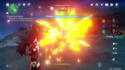 Genshin Impact Samouraî sans nom