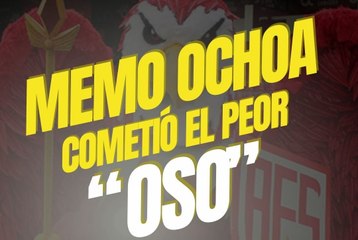 Guillermo Ochoa cometió el peor 'oso' de su carrera