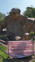 Troll Sculpture, Santiago, Chile 