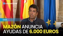 La Generalitat valenciana aprueba ayudas directas de 6.000 euros para familias afectadas por la DANA