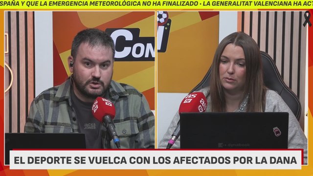 Sergio Ballesteros se rompe en directo hablando de la Dana