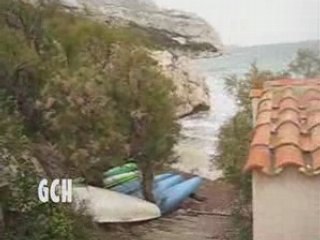 GIORGIO DANS LA CALANQUE DE SORMIOU A MARSEILLE 2008