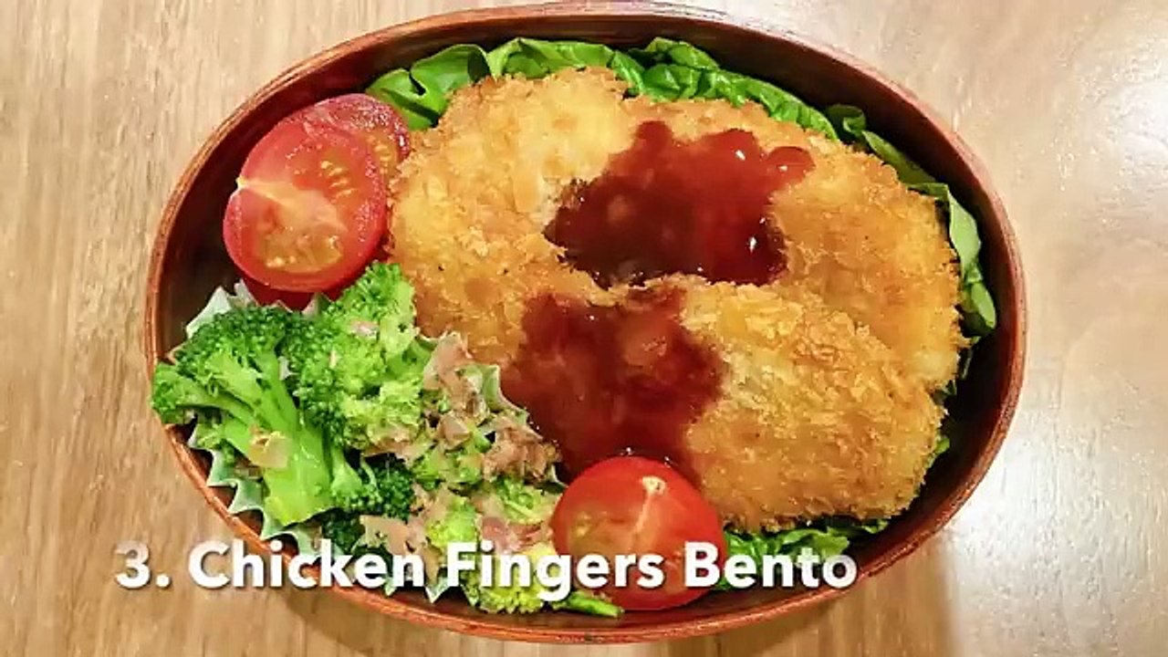 6amazing and easy bento box Japanese lunch box