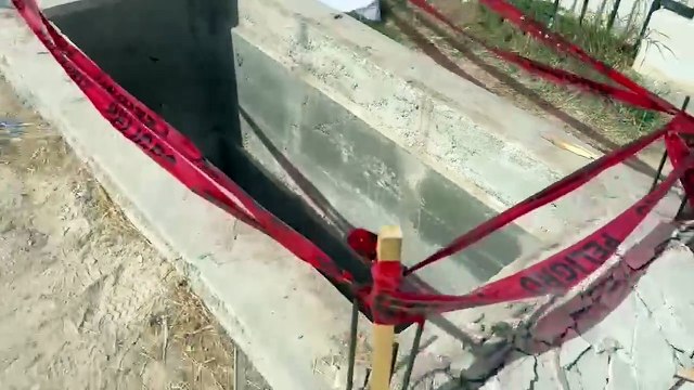 Caen dos personas a tumbas en panteón de Monclova