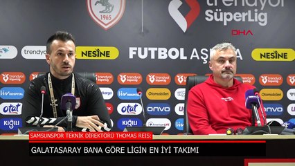 Thomas Reis'ten Galatasaray açıklaması: Ligin en iyi takımı