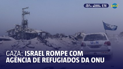 Israel rompe oficialmente com Agência da ONU de Assistência aos Refugiados da Palestina