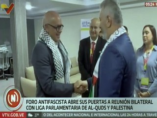 Parlamentarios de Palestina y Türkiye se reúnen con representantes de la AN