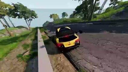 BeamNG Drive - Cars And Downhill Destruction