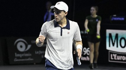 Tennis - Metz 2024 - Théo Papamalamis, son premier tableau final ATP : "J'étais envahi par le stress"