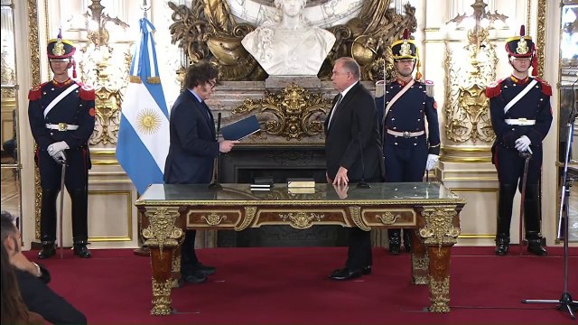 Javier Milei oficializó a Gerardo Werthein como canciller tras la renuncia de Diana Mondino