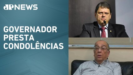 Tarcísio de Freitas decreta luto oficial de 3 dias pela morte de ‘Seo Tuta’