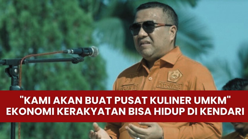 Gagas Ekonomi Kerakyatan, AJP-ASLI Akan Bangun Pusat Kuliner di Kendari Jika Terpilih di Pilkada 2024