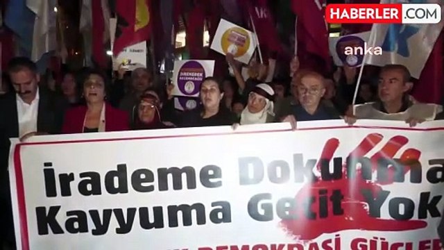 İzmir Emek ve Demokrasi Güçleri'nden Kayyum Atamalarına Tepki
