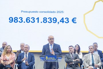 Gran Canaria destina el 60% de su presupuesto a gasto social y desarrollo económico