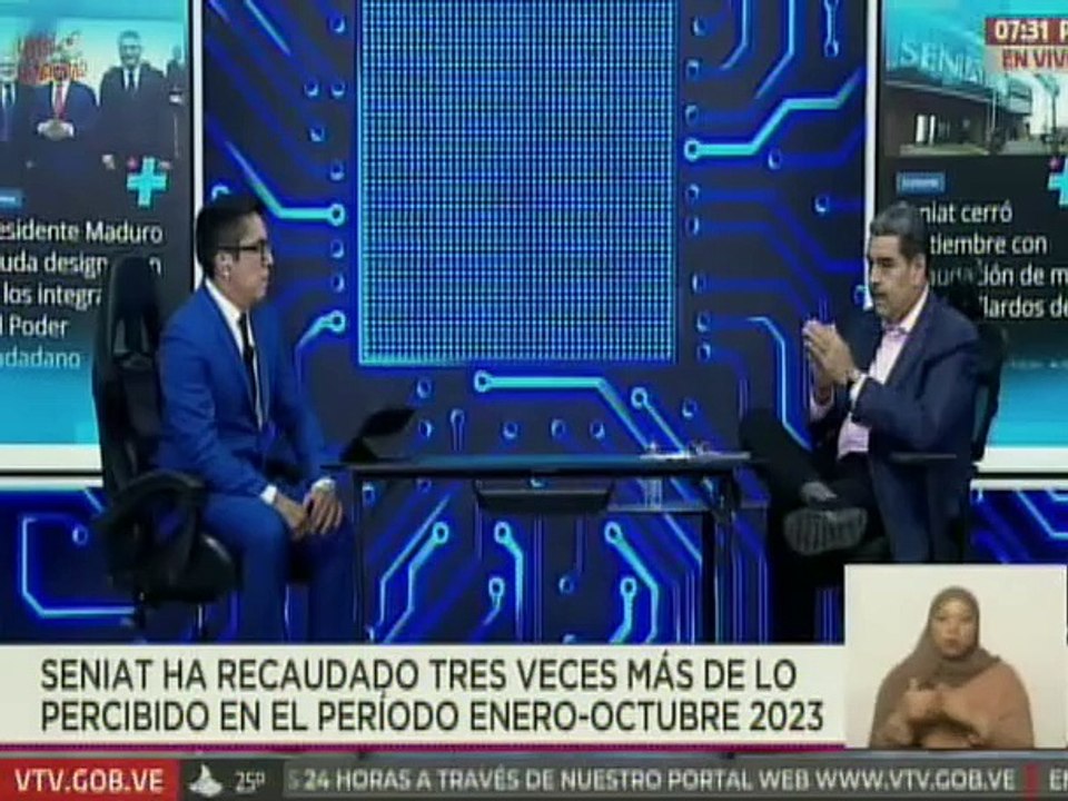 Jefe de Estado: Todo lo que se recauda en el Seniat va para el bienestar social del pueblo