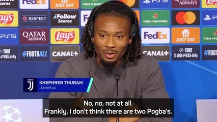 I'm not Pogba's heir at Juventus, insists Khephren Thuram