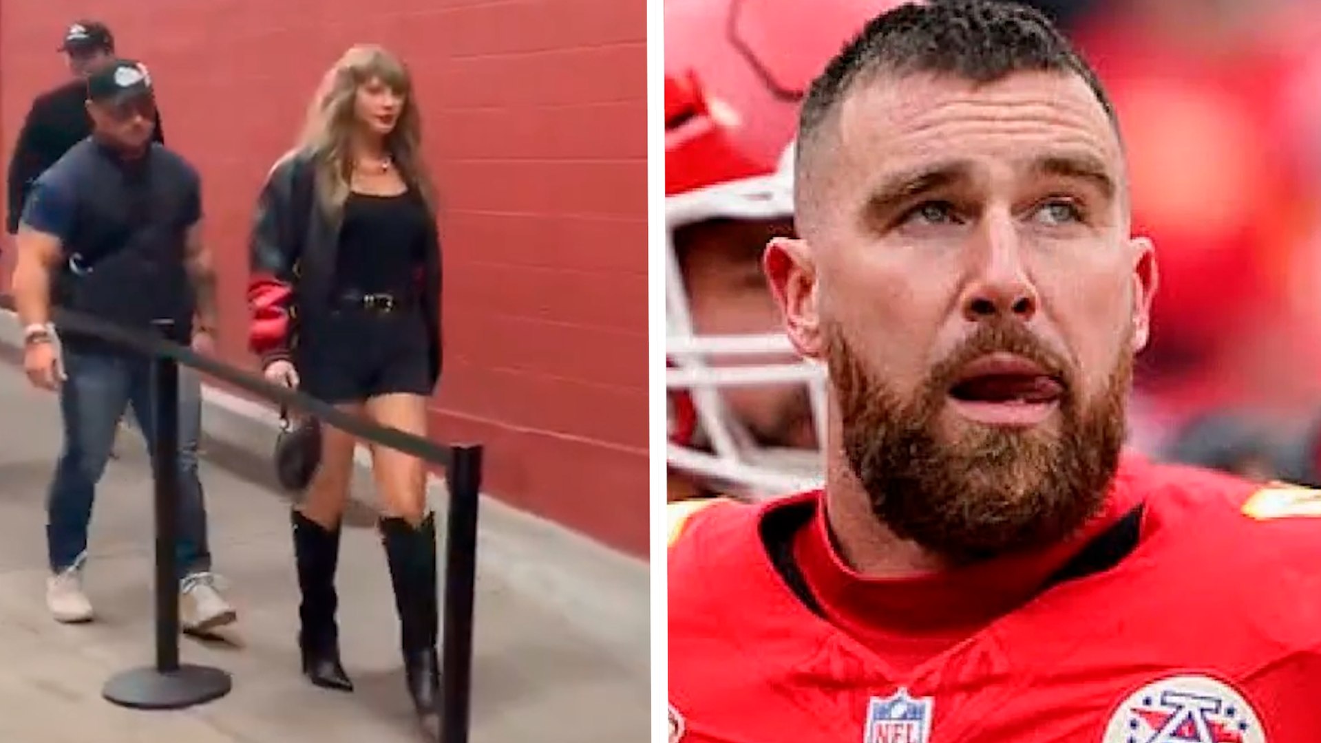 Taylor Swift llega al juego de los Chiefs para apoyar a su novio Travis Kelce