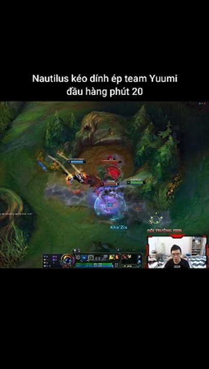 Nautilus kéo dính ép team Yuumi đầu hàng phút 20 #nautilus #yuumi #lienminhhuyenthoai #leagueoflegends